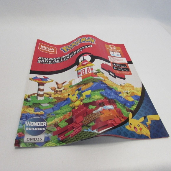 Mega Construx Pokemon Building Box Pikachu and Eevee MISSING PIECES - Picture 3 of 4